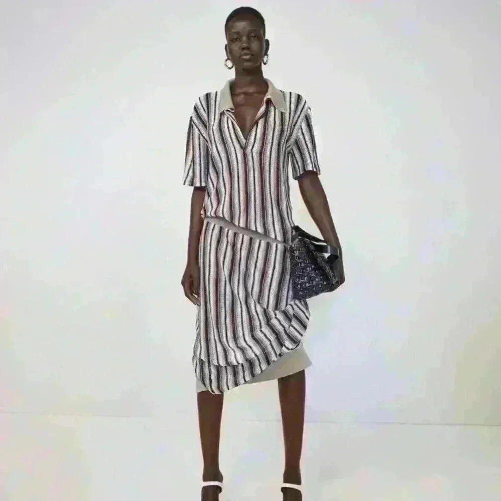 Bottega Veneta Casual Dress Pre Spring 2020 NWT Size 12 EU 40